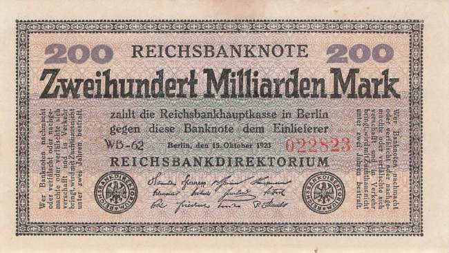 200 Milliarden Mark